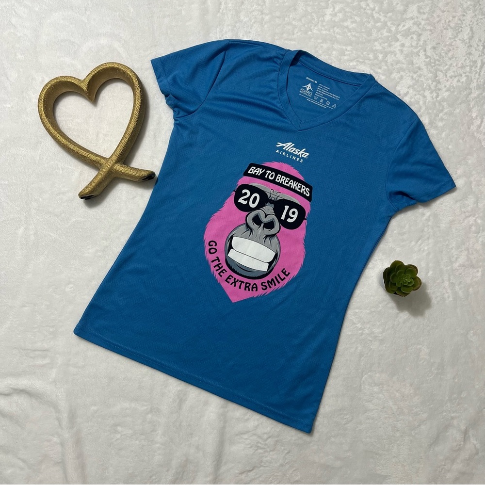 Blue Graphic Tee
